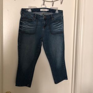 Torrid cropped jeans